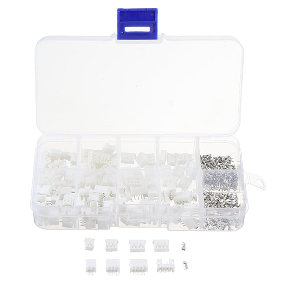 900pcs PH2.0 2p 3p 4 pin 2.0mm Pitch Terminal Kit / Housing / Pin Header JST Connector Wire Connectors Adaptor PH Kits
