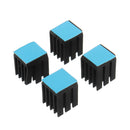 4PCS Black or Blue TMC2100 Stepper Motor Driver Cooling Heatsink With Back Glue For 3D Printer