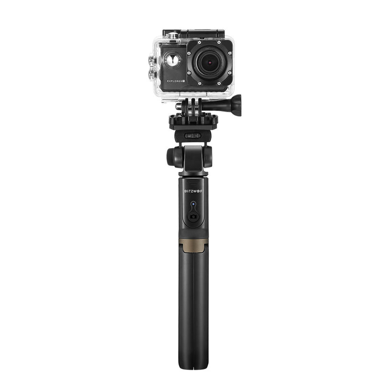 BlitzWolf BW-BS3 Sports Versatile 3 in 1 bluetooth Tripod Selfie Sticks for Sport Camera Phone
