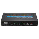 5 Port 4K 3D 1080P Video HD Switch Switcher Splitter with Remote for HDTV PS3