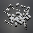 Excellway 10sets of 4S 5Pin 2.54mm Lipo Balance Jack Connector Plug Diy Housing Model Kit