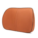 Adjustable Leather Slow Rebound Cotton Car Neck Waist Lumbar Protector Headrest Pillow Automobile Cushion