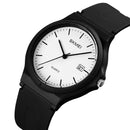 SKMEI 1449 Simple Black Pointer Fashion Colorful Men Women Quartz Watch