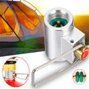 Gas Conversion Adapter Camping Gas Stove Convertor Valve Canister Shifter Refill