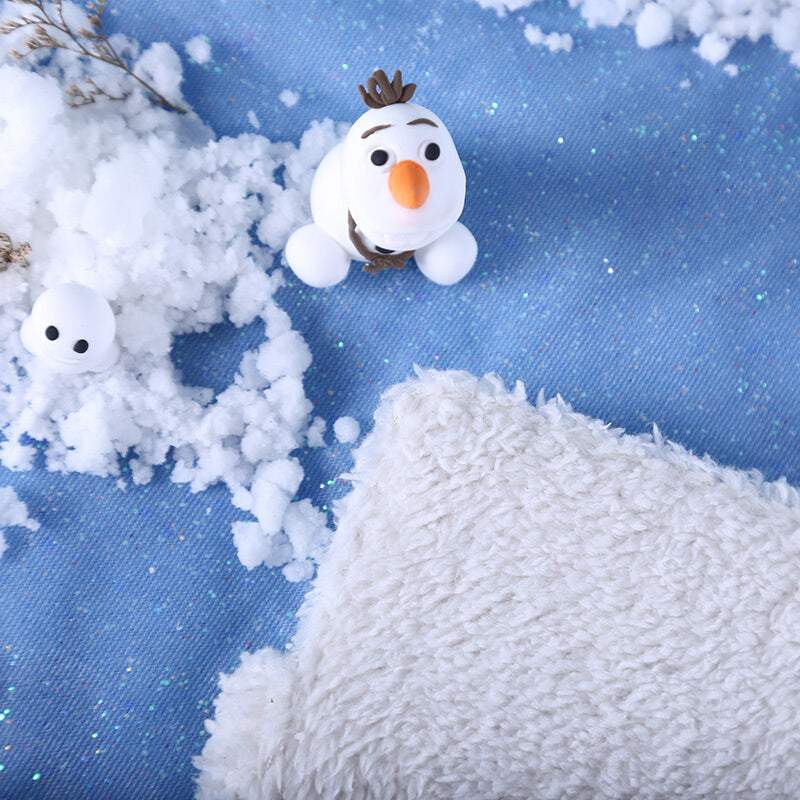 Kinbor DTB61035 A6 Plush Snowman Notebook Schedules Planer Girls Diary Notepad Christmas Gifts