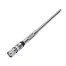 1150mm Stainless Steel VHF FM Telescopic BNC Antenna 76-108MHz for Radio Transmitter