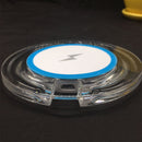 Bakeey 10W Intelligent Mode Fast Charging Crystal Pad Wireless Charger OnePlus 7 Pro 5T UMIDIGI Z2 Huawei P30 XIAOMI MI8MI9 S10 S10 +