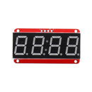 5pcs 4-bit 0.56 Inch 7-segment LED Digital Tube Module I2C Control 2-line Control HT16K33 LED Display Module