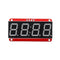 5pcs 4-bit 0.56 Inch 7-segment LED Digital Tube Module I2C Control 2-line Control HT16K33 LED Display Module