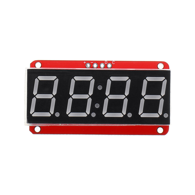 5pcs 4-bit 0.56 Inch 7-segment LED Digital Tube Module I2C Control 2-line Control HT16K33 LED Display Module