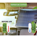 120cm x 46cm Car Retractable Curtain UV Protection Front Windshield Sun Visor Accessories