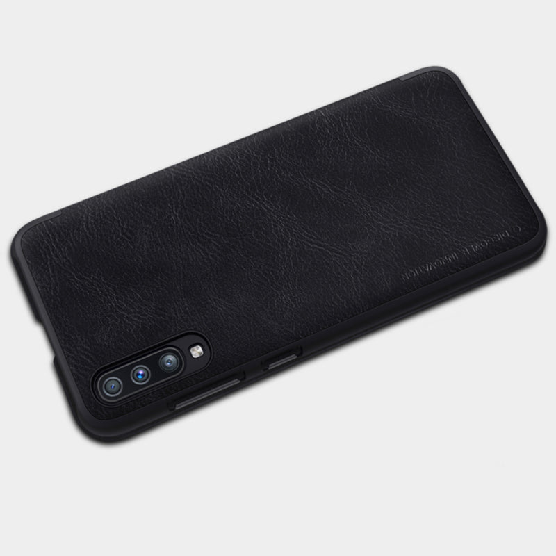 NILLKIN Flip Card Slots Full Cover PU Leather PC Protective Case For Samsung Galaxy A70 2019