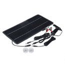 12W 18V 12V Solar Panel Charger Car Battery Mobile Phone Charger Monocrystalline Silicon Solar Panel