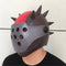 Fort Nite Latex Mask Rust Lord Cosplay Helmet Costume Prop Halloween Party