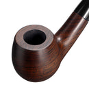 Ebony Wooden Long Handle Curved  Man High-ended Pipes Gift