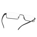 TR90 Flexible Colorful Reading Glasses Half Rim Presbyopic Glasses With Case