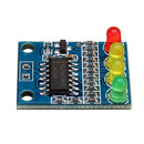 10pcs FXD-82B 12V Battery Indicator Board Module Load 4 Digit Electricity Indication With LED Lamp