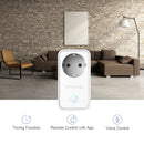 EU Plug Smart WiFi Socket Timer Switch Smart WiFi Socket APP Voice Control Work Household Supplies With Amazon Alexa Google