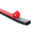 5M/8M Universal Car B-shape Window Door Rubber Seal Strip Hollow Weatherstrip Sealing Strip