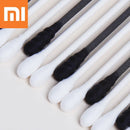 Xiaomi SIM FUN 200Pcs/Box Cotton Swab Cotton Buds Cleaning Stick Ear Makeup Wood Sticks