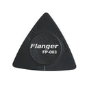10Pcs Flanger P-003 1.0mm/0.75mm/0.5mm Black Guitar Picks for Acoustic Guitar Bass Ukulele