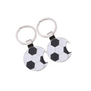 Honana Football Metal Key Beer Bottle Opener World Soccer Cup Fans Key Chains Home Club Decoration