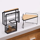 Kitchen Storage Bin Under Shelf Wire Rack Cabinet Basket Iron Storage Tableware Cup Organizer Holder Stand Kitchen Tools Hanging from Xiaomi Youpin