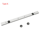 300mm Aluminum Alloy Rail Miter Bar Slider with or without Ring Table Saw Gauge Rod Miter Gauge Woodworking Tool