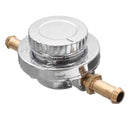 Adjustable 1-5 PSI Flow Fuel Pressure Carburettor Carb Regulator + 8mm 10mm Tail