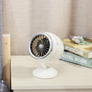 5V USB Household Electric Fan 2 Gears Small Mini Desktop Cooling Turbo Fan Touch Switch