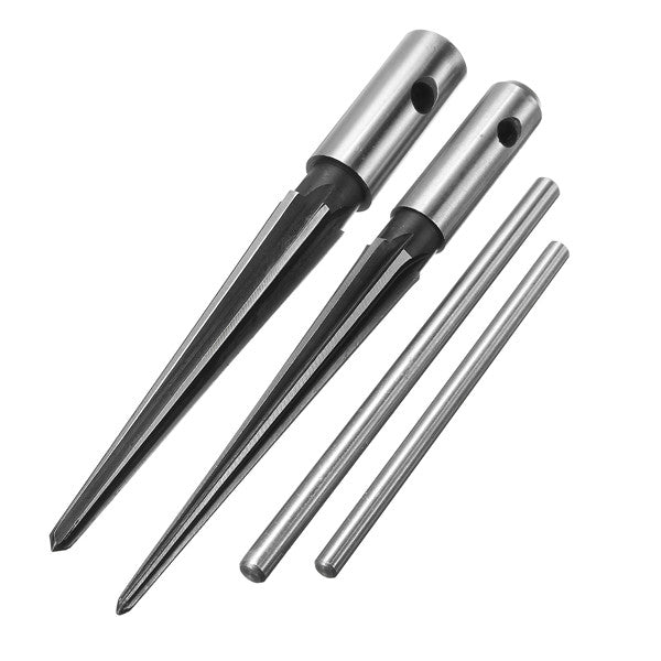 2pcs 1/8-1/2 Inch And 5/32-7/8 Inch Bridge Hole Tapered Hand Held Reamer Set
