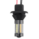 2PCS 1156 Bau15s/Ba15s LED Turn Signal Lights Dual-Color Switchback DRL Bulb with CANBUS Decoder