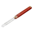 Drillpro 0-22/0-27cm Sliding Angle Ruler T Bevel Hardwood Handle Rotatable Engineer Ruler for Woodworking