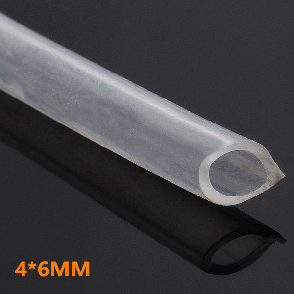 2M Food Grade Silicone Hose Inner Diameter from 2-7 MM