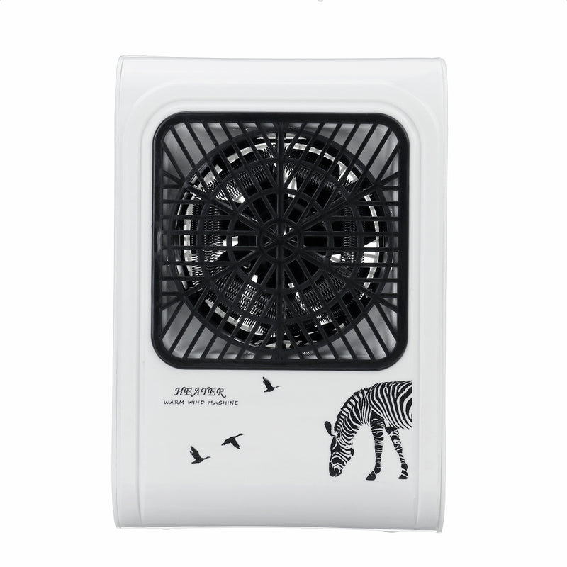 110V/220V Portable Mini Electric Heater Fan Winter Home Office Desktop Warmer
