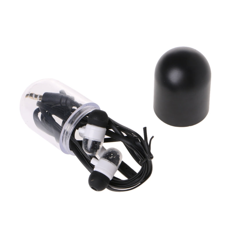 Universal Macaron Capsule Shape Storage Box In-ear Earphone Headphone for Samsung S8 iPhone 8 X Xiaomi