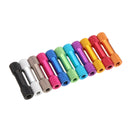 Suleve M3AR4 10Pcs M3 25mm Knurled Standoff Aluminum Alloy Multicolor