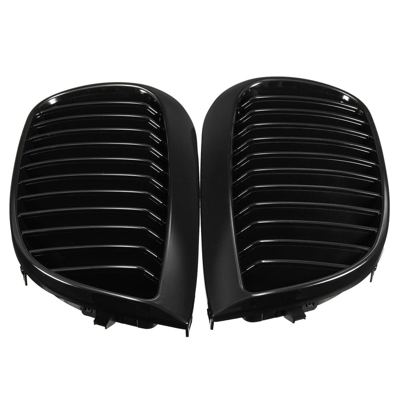 Left And Right Front Sport Kidney Grill Grille For BMW E87 E81 1 Series