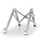 YDA-007 Foldable Laptop Stand Notebook Holder Portable Lapdesk Bracket for 11-15.6 inch Laptops