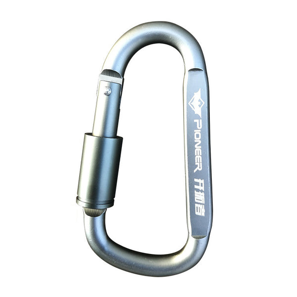 Aluminum Alloy Carabiner Multi Use Backpack Keychain Bottle Tent Rope Buckle Climbing