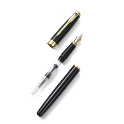 Hero 1502 Luxurious Business Fountain Pen 0.5mm Nib Metal Writing Signing Pen Office School Stationery Supplies Gifts for Friends Families