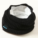 Wireless bluetooth Headphone Scarf  Winter Outdooors Music Wireless Warm Scarf Neckerchief With Mic