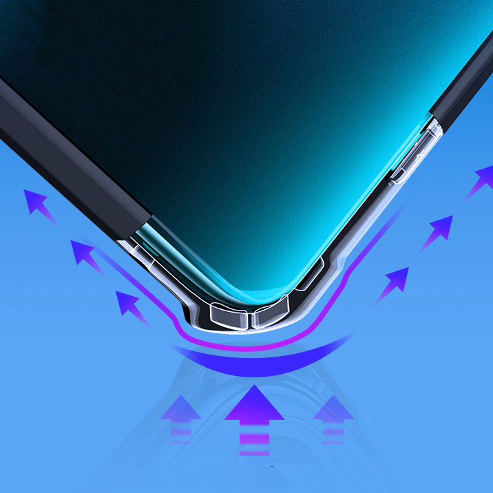For Xiaomi Redmi Note 8 Case Bakeey Armor Bumper Edge Transparent Acrylic + Soft TPU Edge Protective Case