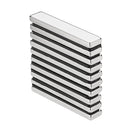 10pcs N50 50x10x4mm Strong Block Magnets Rare Earth Neodymium Magnet