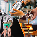 10pcs Cocktail Shaker Bartender Bar Stainless Steel Alloy Mixer Bar Bartender Set Kit