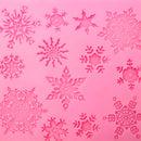Christams Silicone Snowflakes Cake Mold Xmas Fondant Cake Decoration Mould