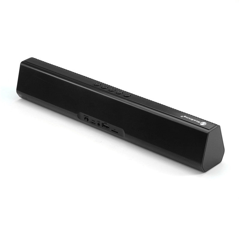 Portable Soundbar Wireless bluetooth Speaker Double Units TF Card FM Radio Bass Speaker with Mic