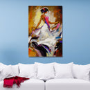 Hand Painted Oil Paintings Abstract People Modern Stretched Canvas Wall Art For Home Decoration