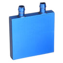 62x62MM Aluminum Water Cooling Block Heat Exchanger For Large Area Semiconductor Cooling Plate