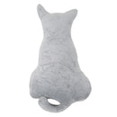 KCASA KC Super Cute Soft Plush Cat Back Sofa Pillow Cushion Stuffed Animal Doll Pillows